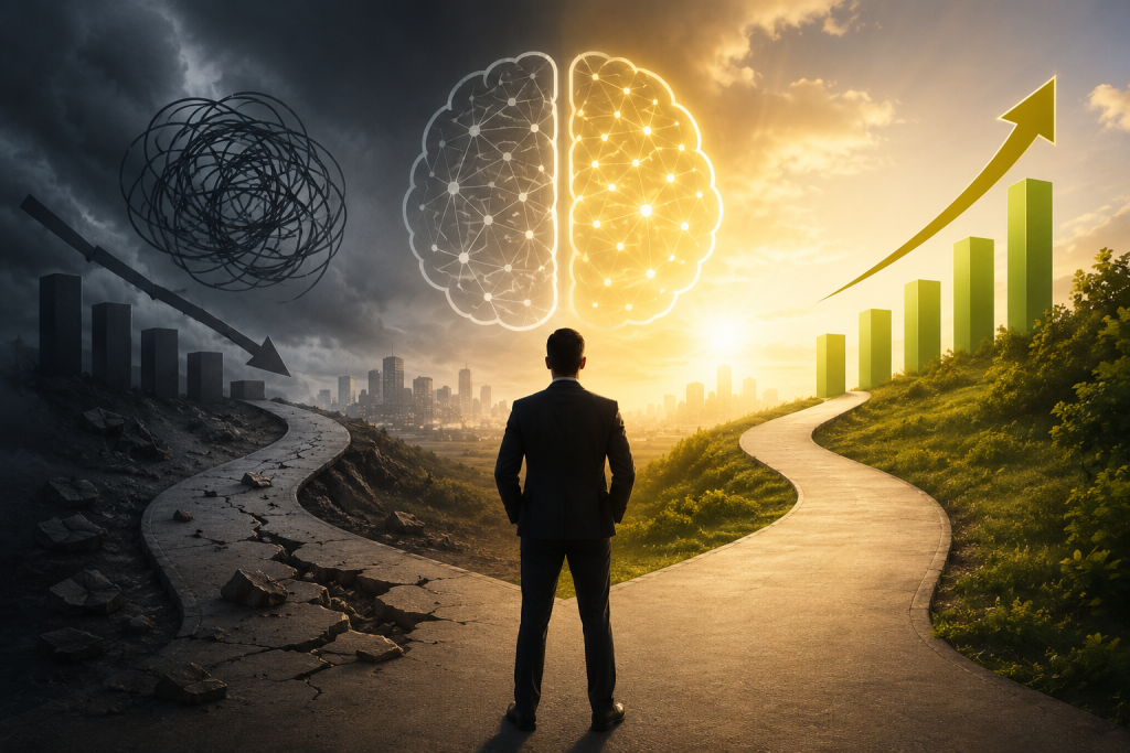 Individuals with a positive and growth-oriented mindset view challenges as opportunities to learn and improve. They do not fear mistakes.